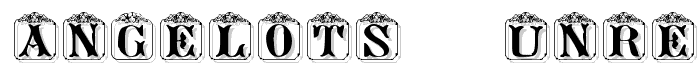 Angelots (Unregistered) font